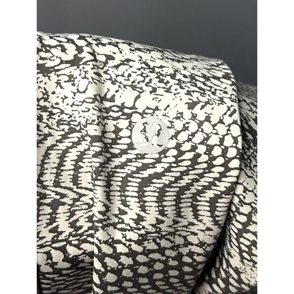 Lululemon Leggings Nulux Fast free 7/8 Tight II Womens 10 Swerve Vapor Met Grey - Picture 5 of 10